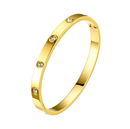 Crystal Bracelet Gold